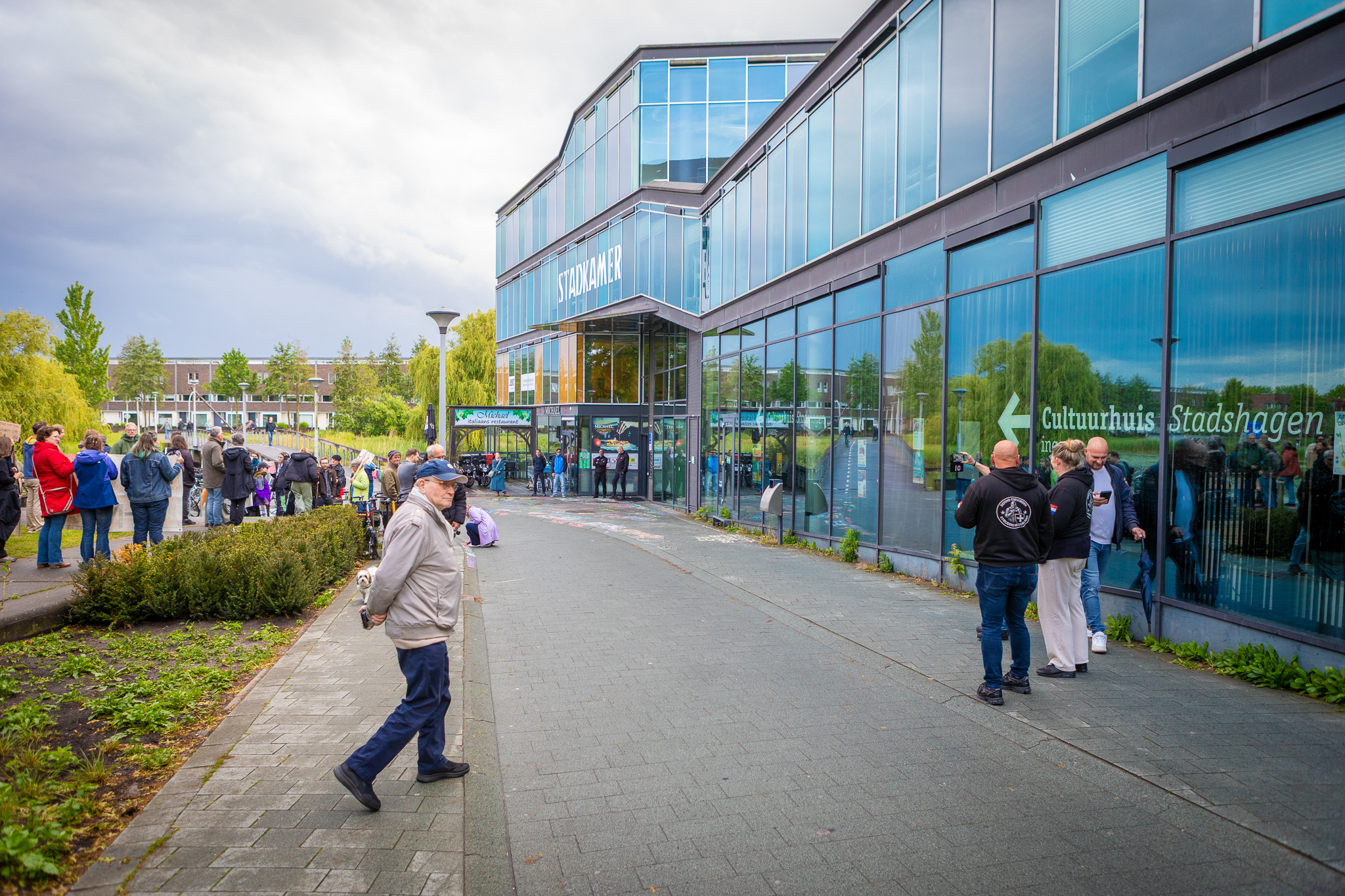 Onrust rond azc De Tippe zichtbaar bij bijeenkomst in Stadshagen