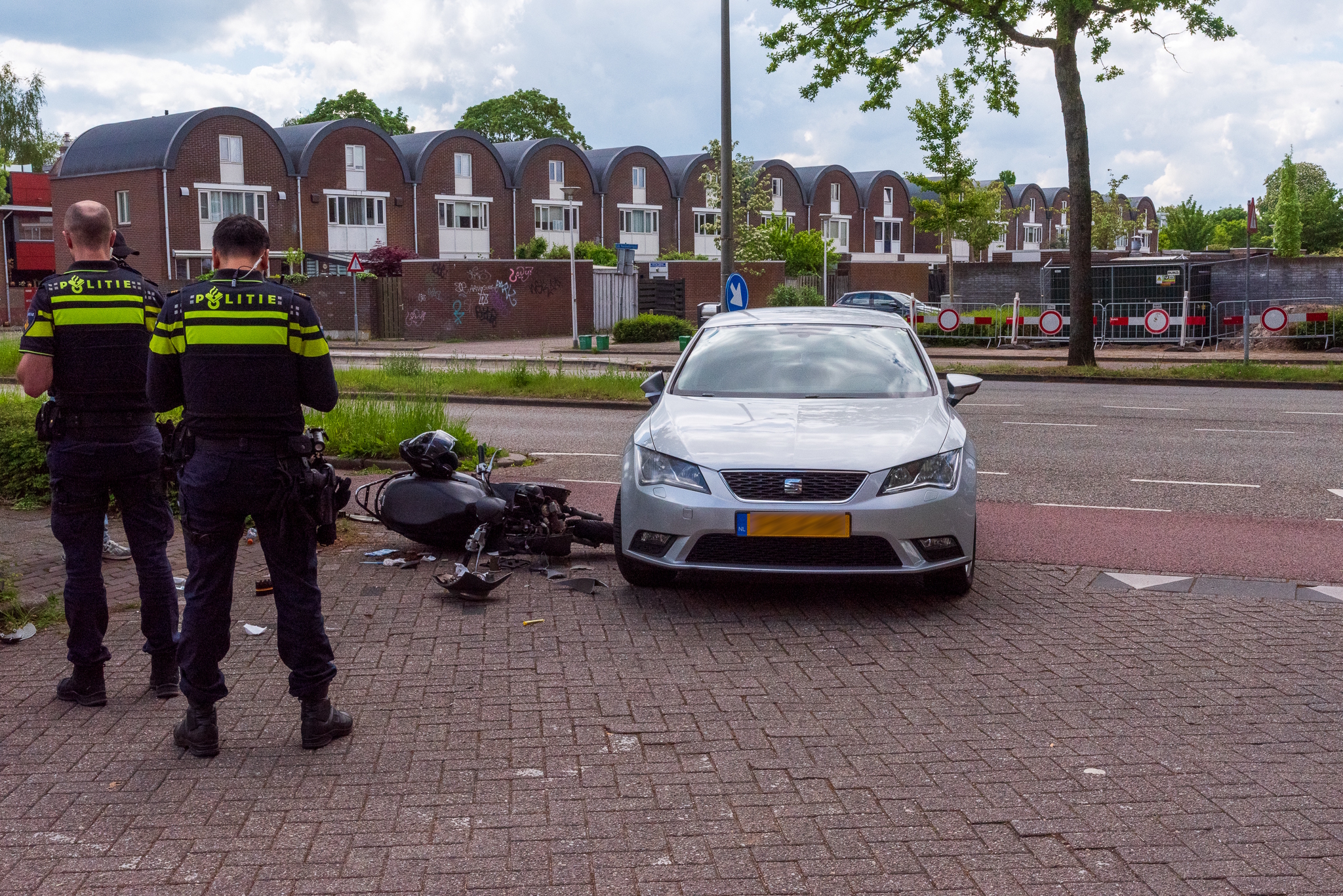 Scooterrijder aangereden in Dieze