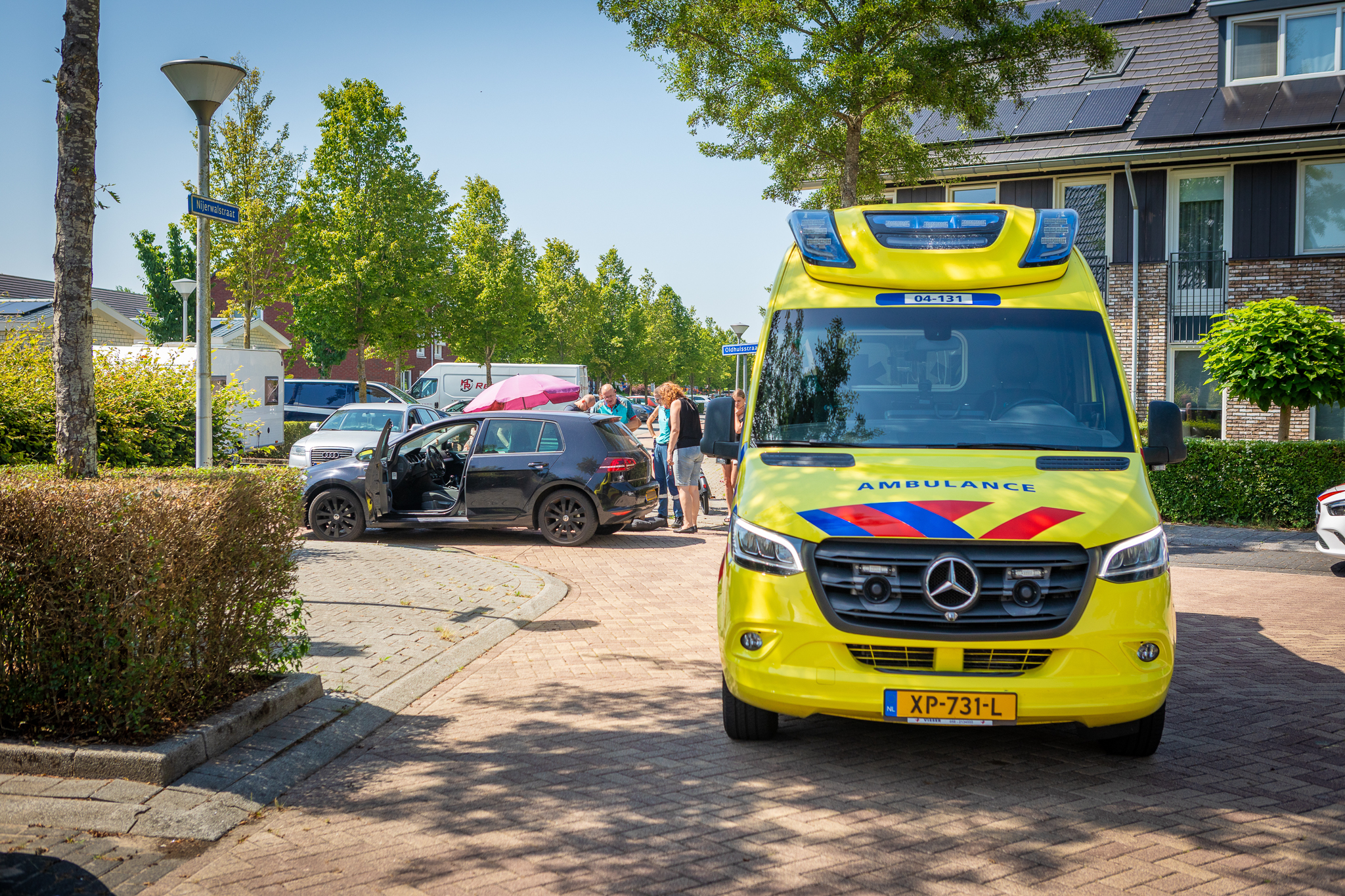 Scooterrijder gewond bij aanrijding in Stadshagen