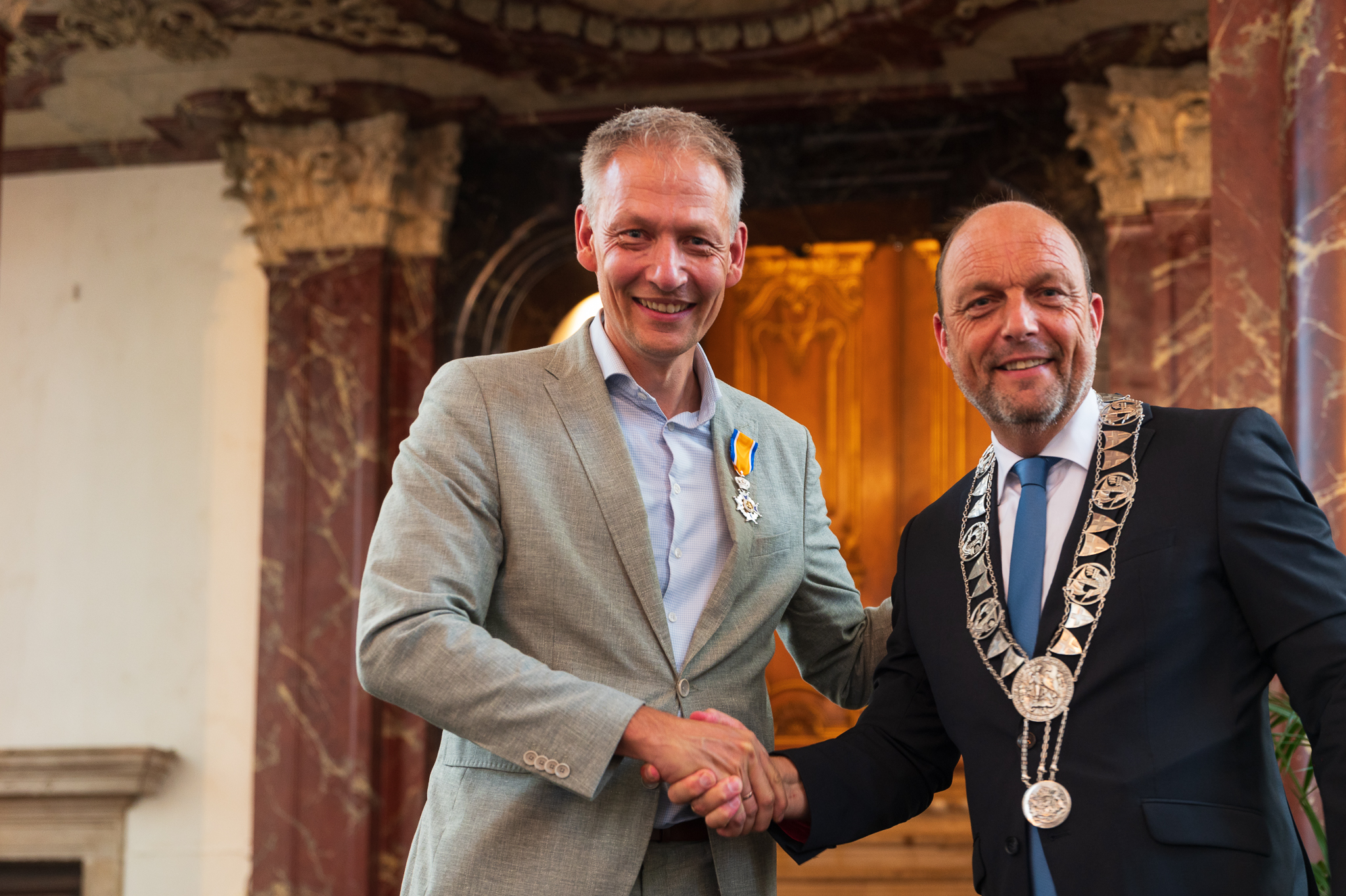 Michiel van Willigen benoemd tot Ridder in de Orde van Oranje-Nassau