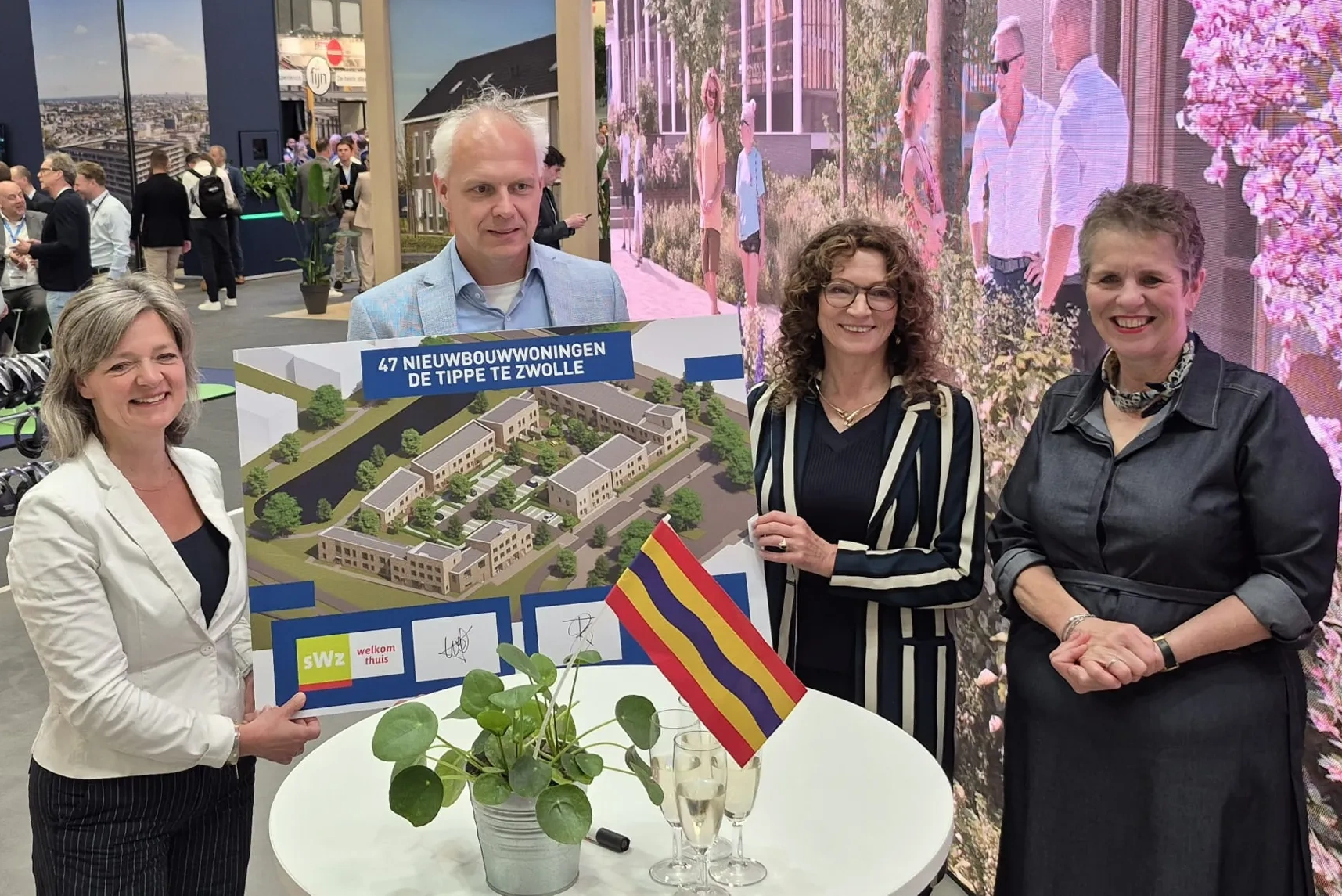 SWZ bouwt sociale huurwoningen en jongerenhuis in De Tippe