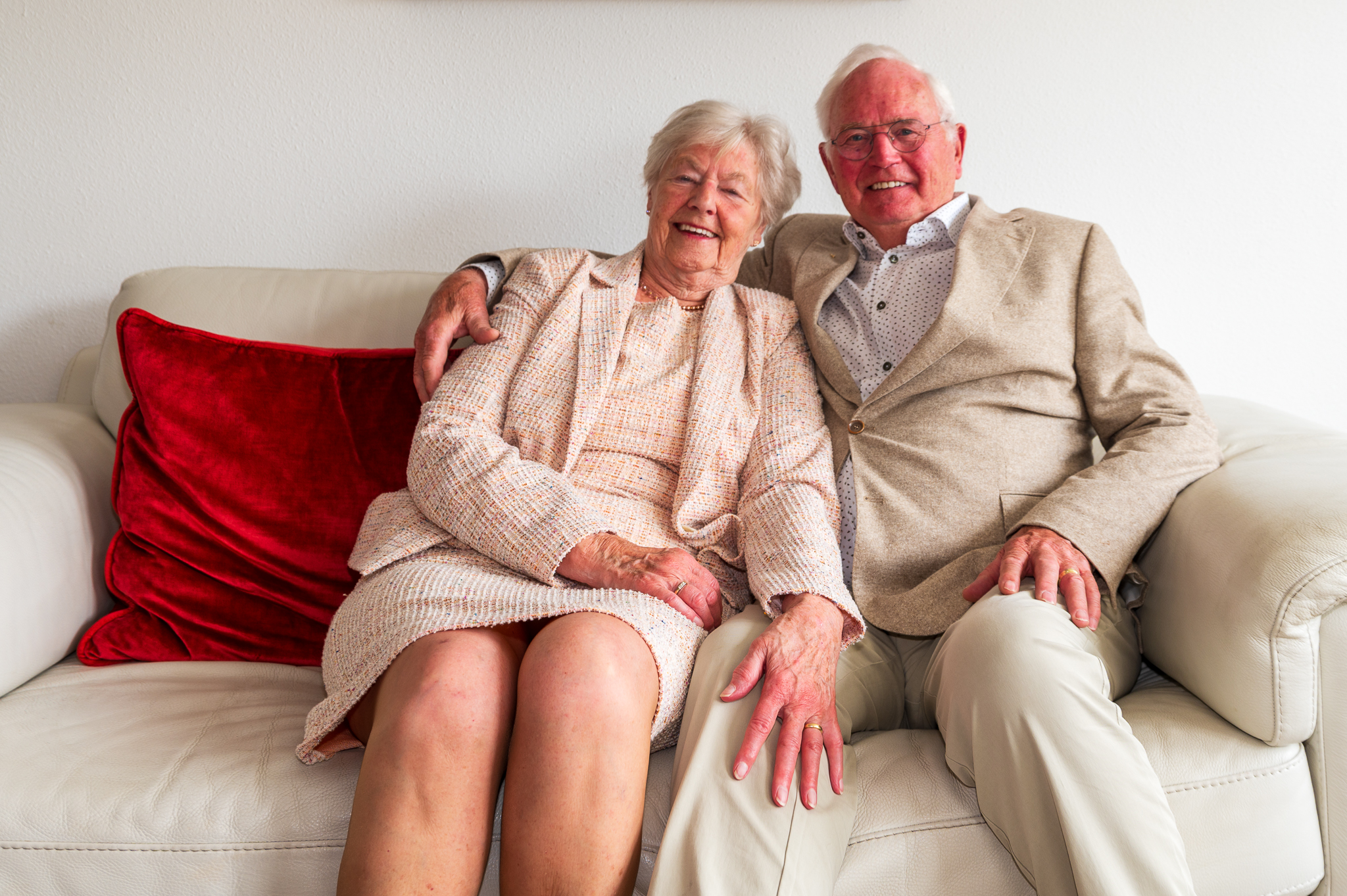 Annie en Joop van Poorten vieren briljanten huwelijk in Aa-landen