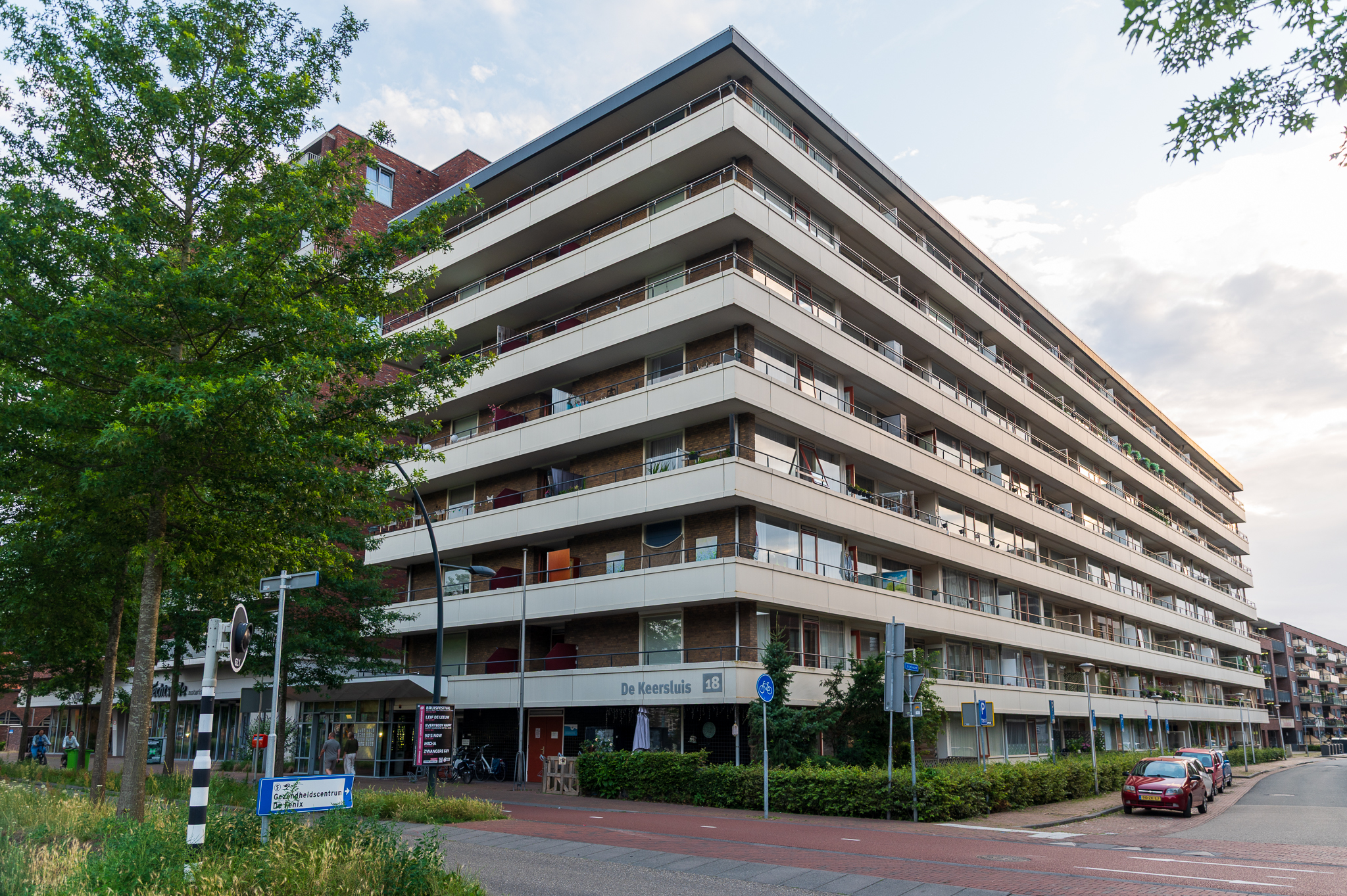 De Keersluis wordt vernieuwd en krijgt 69 sociale huurwoningen extra