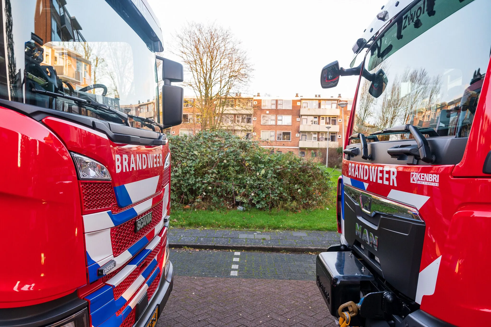 Reeks brandjes houdt brandweer in Zwolle-Noord bezig