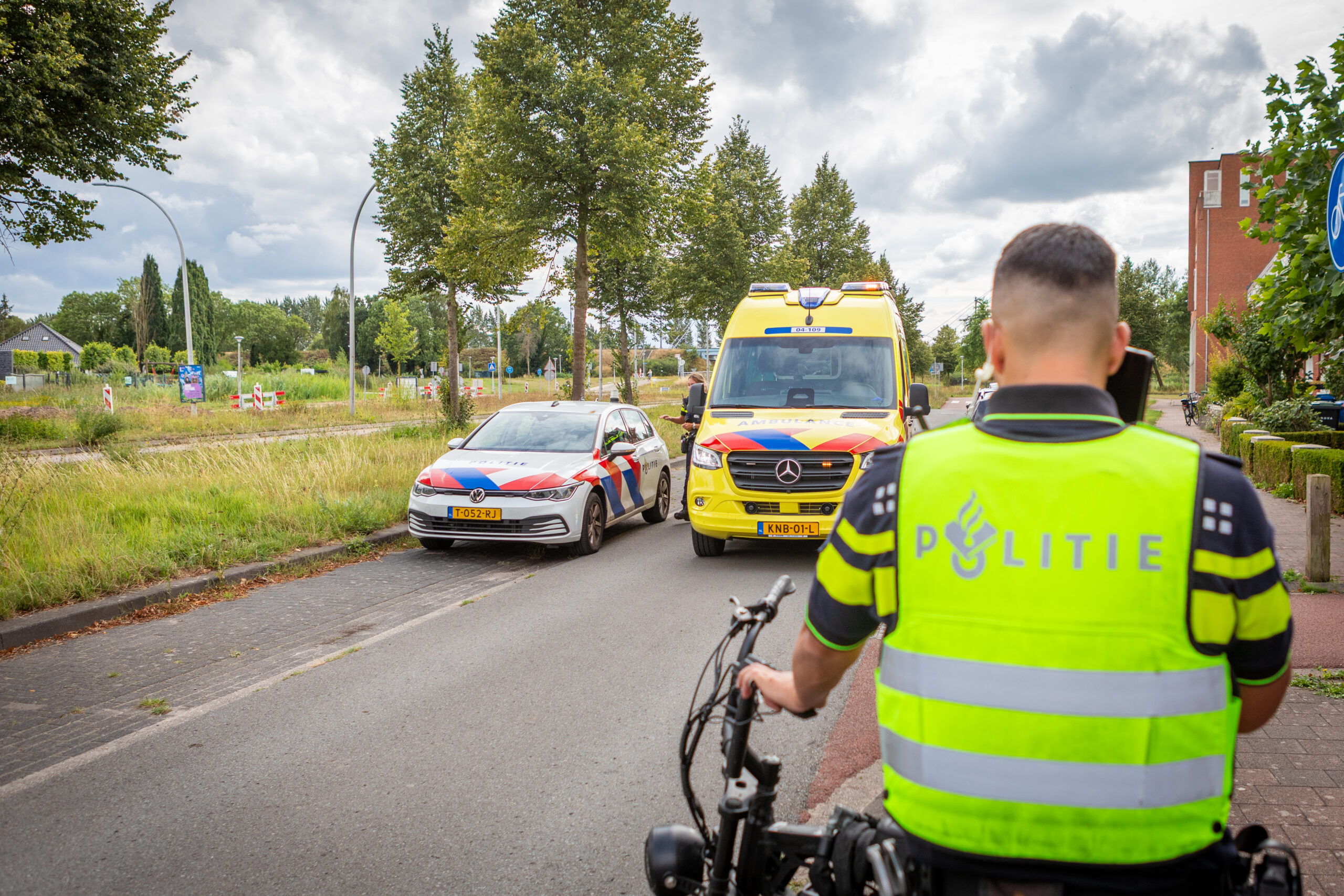 Fietser en fatbiker gewond bij botsing in Stadshagen