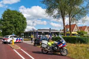 Twee ongevallen vlak na elkaar op fietspad langs Kranenburgweg