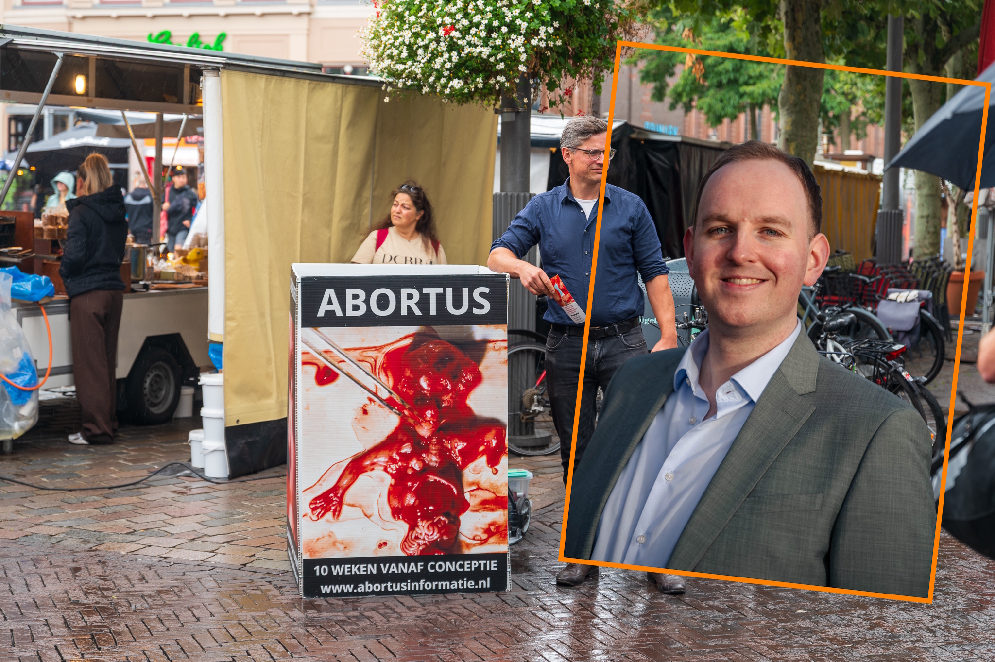 VVD-raadslid woedend over bloederige anti-abortusactie: ‘Hoe haal je het in je hoofd?’