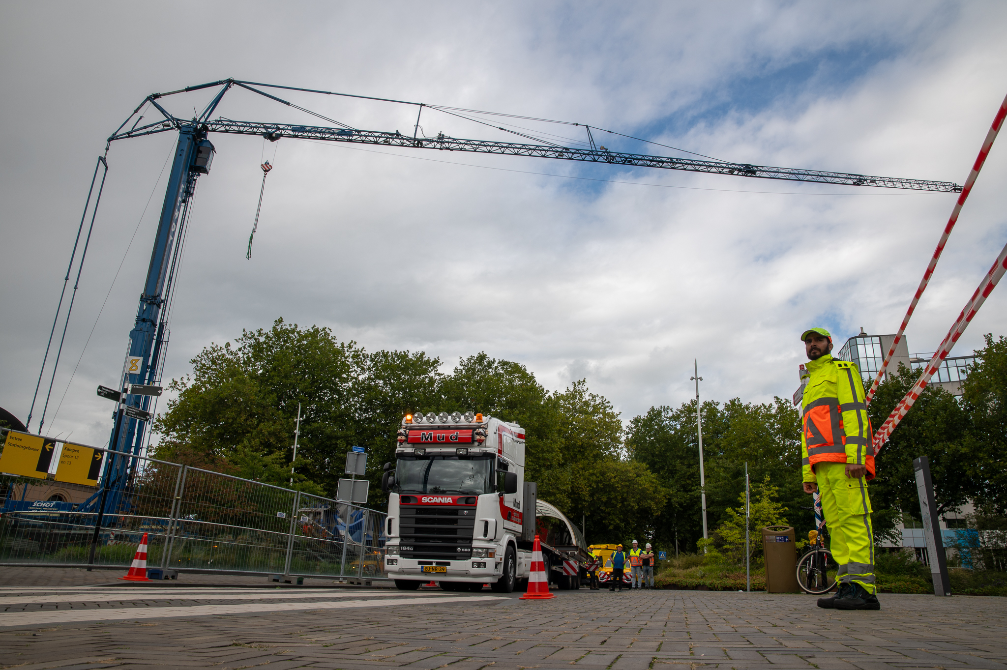 Ook vandaag nog verkeershinder bij station Zwolle