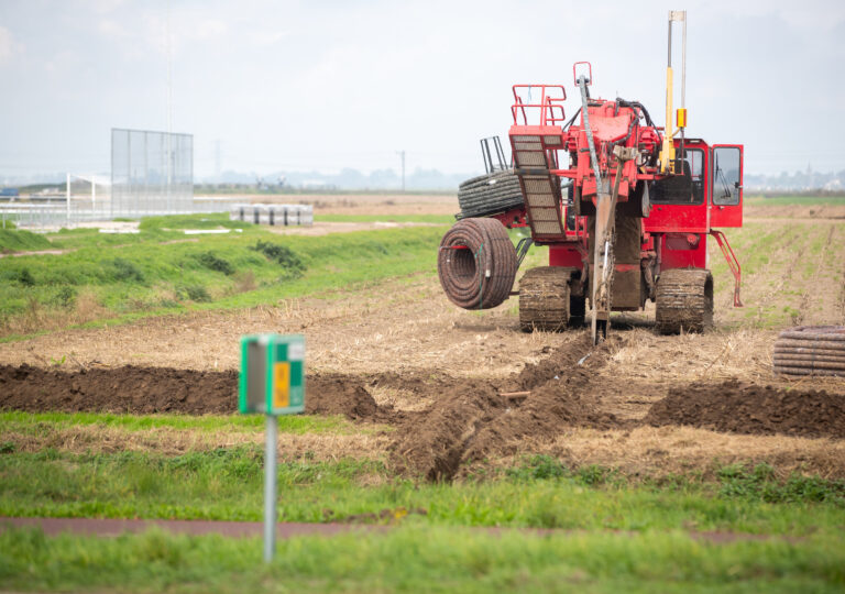 Gasleiding kapotgetrokken bij werkzaamheden in ’s-Heerenbroek