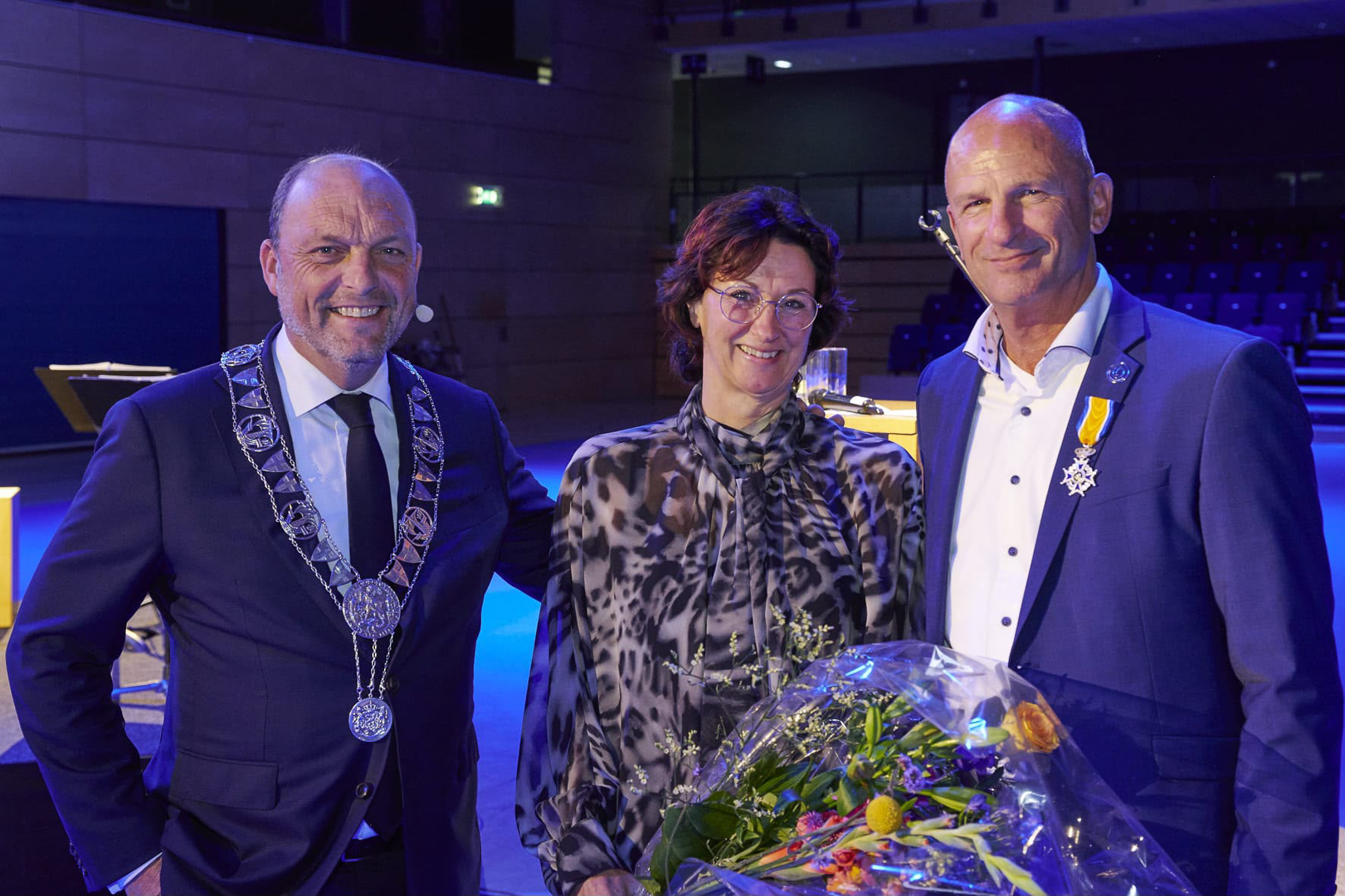 Theo Rietkerk krijgt koninklijke onderscheiding bij afscheid Landstede